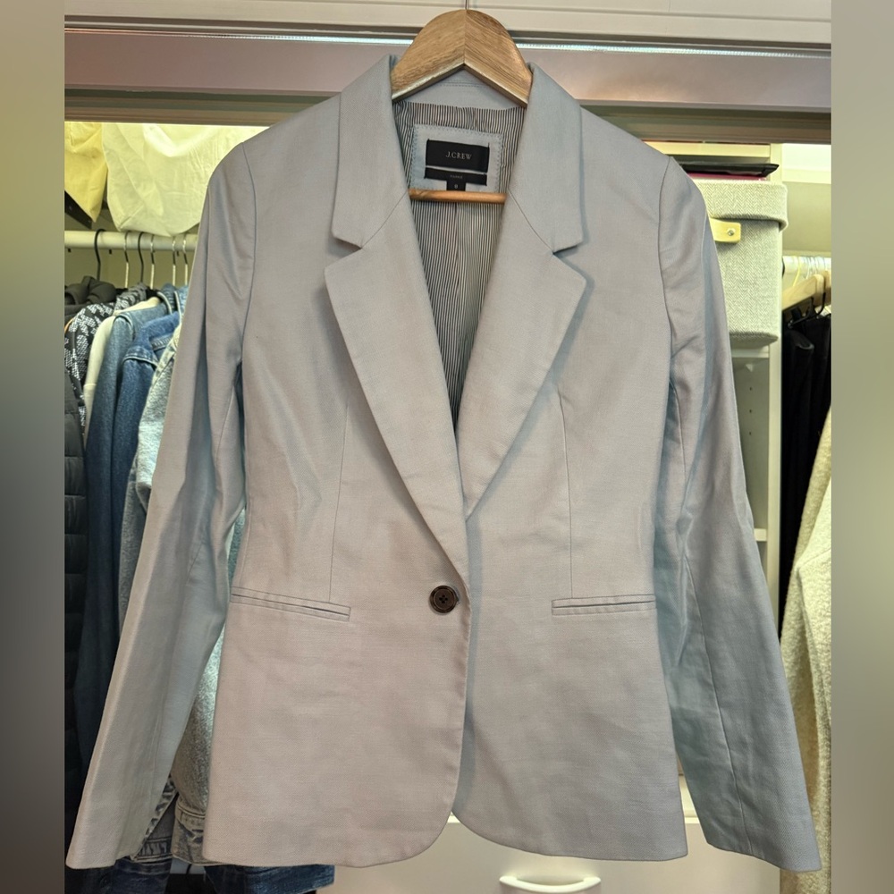 J. Crew Light Gray Women's Blazer